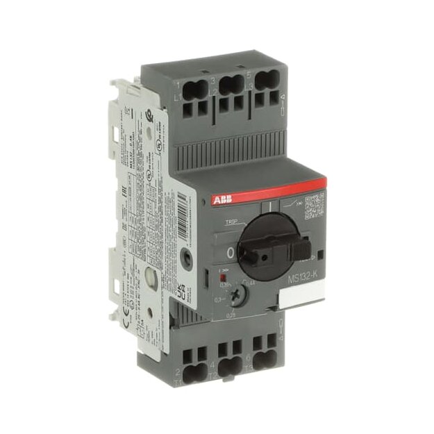 ABB MS132-0.4K Motorschutzschalter mit Push-In Klemmen, 1SAM350010R1003