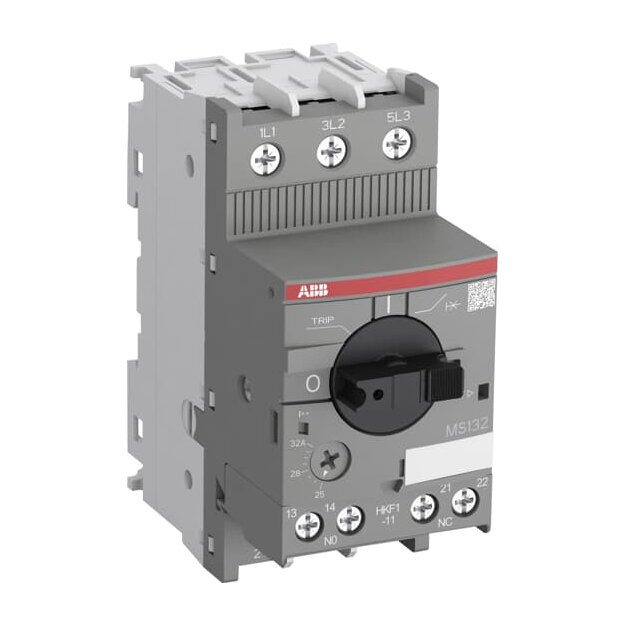 ABB MS132-32-HKF1-11 Motorschutzschalter Auslöseklasse 10 25 ... 32 A HKF1-11 1SAM350005R1015