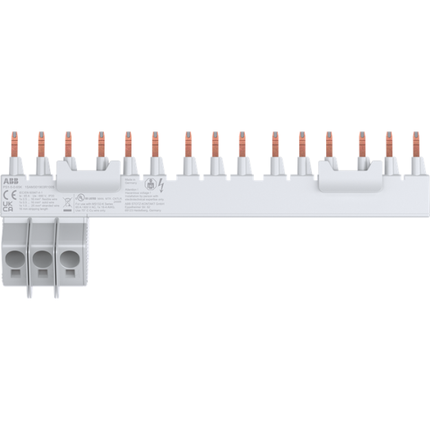 ABB PS1-5-0-65K 3-Phasen Sammelschiene 5x MS132-K 65A 1SAM301903R1005