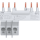 ABB PS1-2-1-65K 3-Phasen Sammelschiene 2x MS132-K + 1 Hilfsschalter seitlich 65A 1SAM301903R1012
