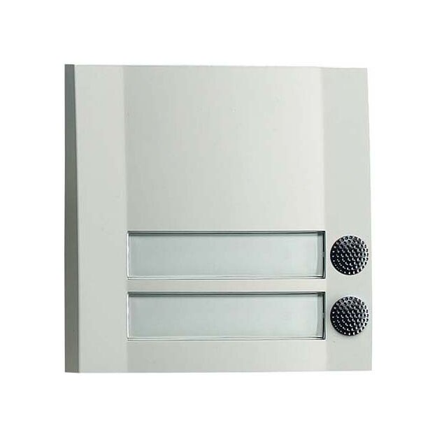 Grothe Klingeltaster 2fach DOMOLUX DUO WS/SW (1er)