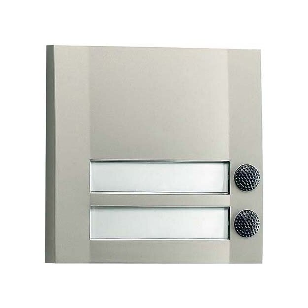 Grothe Klingeltaster 2fach DOMOLUX DUO SIM/SW (1er)