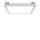 Zumtobel 42186889 Normale Reinraumleuchte CL2 S 4600-840 M625Q SG MP LDO