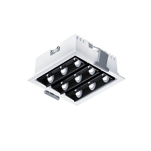 Zumtobel 60211207 Decken-Einbauleuchte SUI DF9Q 1600-940 LDO WWR WWR WWR BK WH