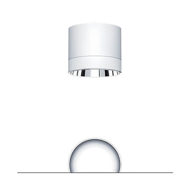 Zumtobel 60819413 LED Decken-Anbauleuchte PANOS SC R150 3k-940 LDO L AL WH