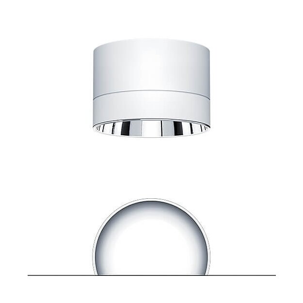 Zumtobel 60819414 LED Decken-Anbauleuchte PANOS SC R200 1k-940 LDO L AL WH