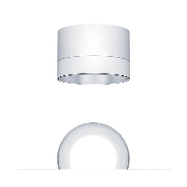 Zumtobel 62930171 LED Decken-Anbauleuchte PANOS SC R200 1k-940 LDO L SPC WH