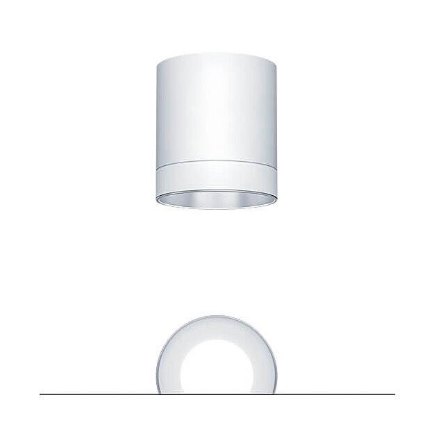 Zumtobel 62930174 LED Decken-Anbauleuchte PANOS SC R150 1k-940 LDO H SPC WH