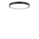 Zumtobel 42941552 Dekorative runde Wand- und Deckenleuchte LANOS M 2500-930 OP DI LDE BK