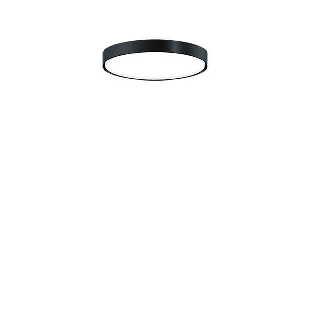 Zumtobel 42942407 Dekorative runde Wand- und Deckenleuchte LANOS S 1400-940 OP DI LDE BK