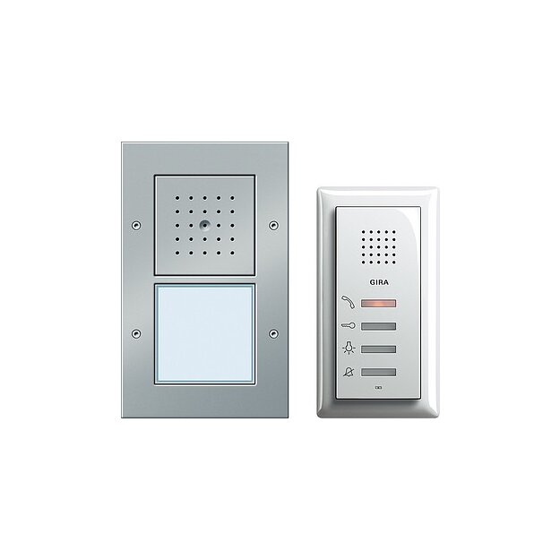 Gira 049543 EFH-Paket Audio Türko Farbe Alu