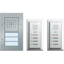Gira 049544 Zweifamilienhaus-Paket Audio TX_44 Farbe Alu