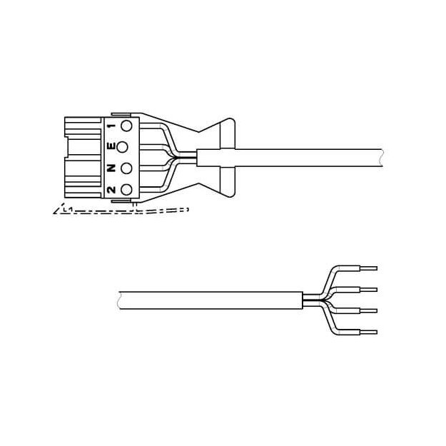 Thorn 96239774 CONNECT Verbindungskabel P4 4C 5M 1.5 WLC