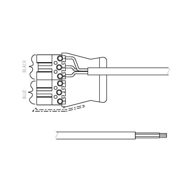 Thorn 96239776 CONNECT Verbindungskabel P6B 3C 5M 1.5 WLC