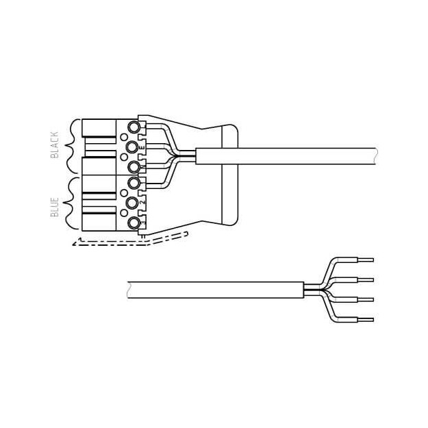Thorn 96239778 CONNECT Verbindungskabel P6B 4C 5M 1.5 WLC