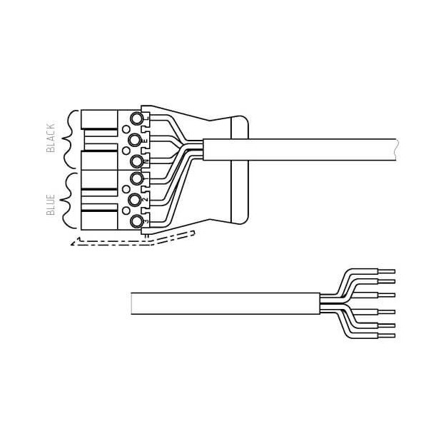 Thorn 96239782 CONNECT Verbindungskabel P6B 6C 5M 1.5 WLC