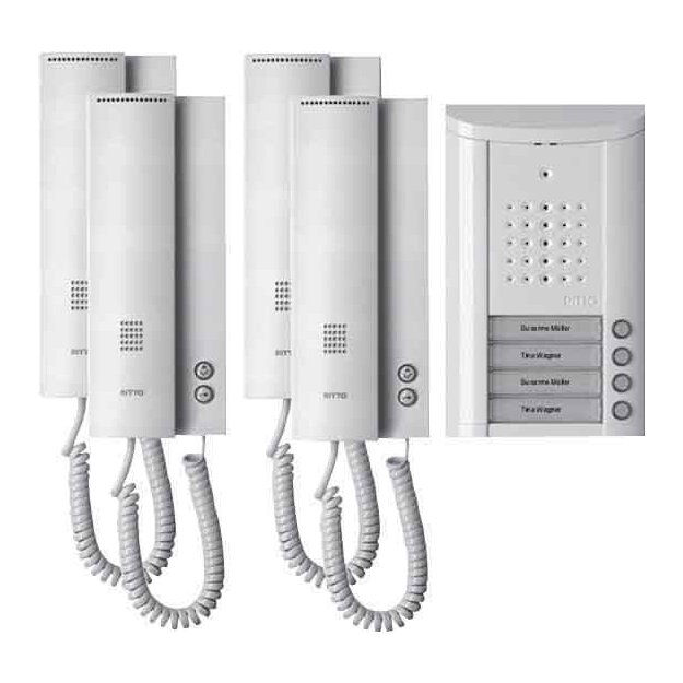 Ritto 1841470 Entravox Audio Set 4 WE weiß/weiß
