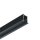 Zumtobel 60210808 Niedervolt U-Einbauprofil SUP2 TRACK U SF 2M BK