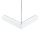 Zumtobel 60210834 Winkelverbinder 90°  (elektrisch) SUP2 TRACK U ELEC-FEED CON 48V 90° WH