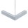 Zumtobel 60210835 Winkelverbinder 90°  (elektrisch) SUP2 TRACK U ELEC-FEED CON 48V 90° SR