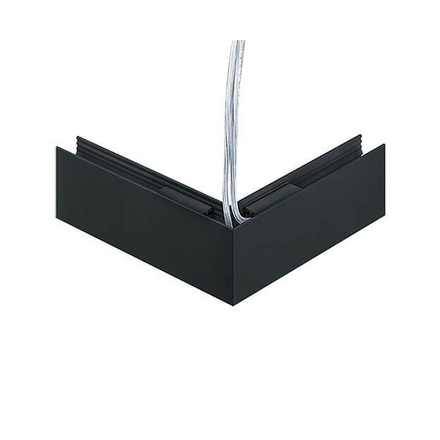 Zumtobel 60210836 Winkelverbinder 90°  (elektrisch) SUP2 TRACK H ELEC-FEED CON 48V 90° BK