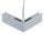 Zumtobel 60210838 Winkelverbinder 90°  (elektrisch) SUP2 TRACK H ELEC-FEED CON 48V 90° SR