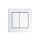 Zumtobel 22171387 Funktaster für basicDIM Wireless Enocean E8221-A280 Double Wall Switch