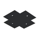 Zumtobel S2802310 Kaschierung Kreuzverbinder ABD-PL...