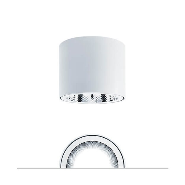 Zumtobel 60800745 Anbaugehäuse PANOS SC R200 HOUSING D235 WH