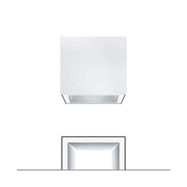 Zumtobel 60800746 Anbaugehäuse PANOS INF/EVO Q190H ANBAUGEH Q227 WH