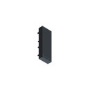 Zumtobel 22169698 Abschlussplatte SUP2 TRACK H END PLATE ELECTR CON BK