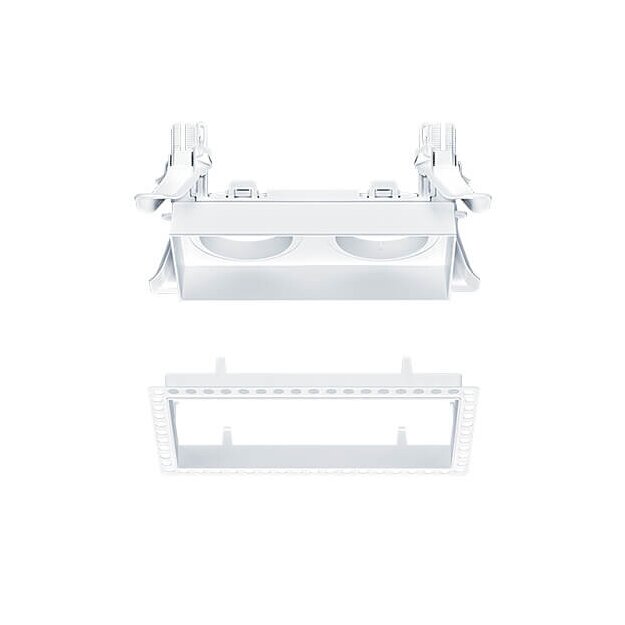 Zumtobel 60200117 Installationsrahmen DIAMO MD GIMBAL FRAME Q2 TL WH