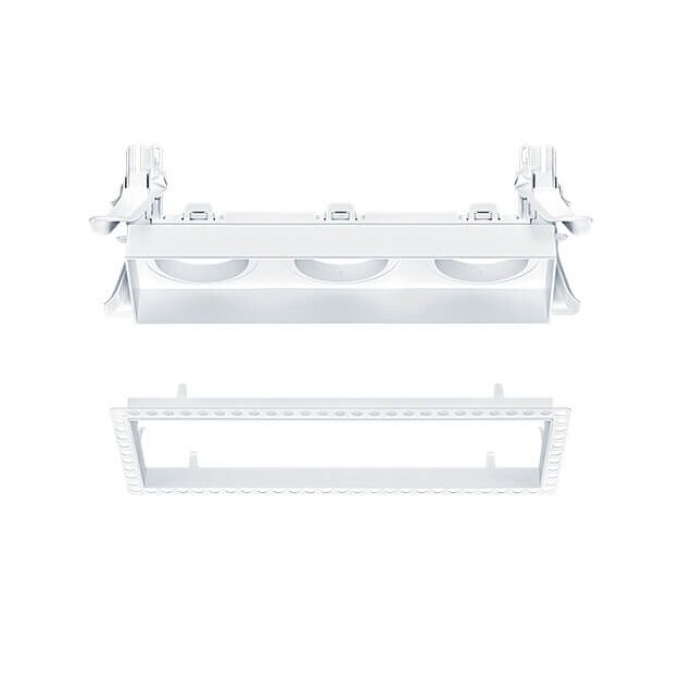 Zumtobel 60200118 Installationsrahmen DIAMO MD GIMBAL FRAME Q3 TL WH