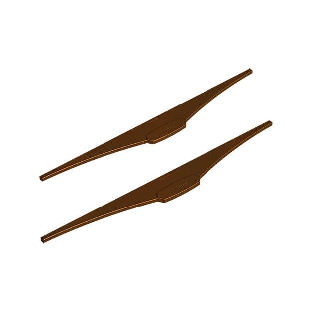 Zumtobel 22170086 Endkappenset MLevo / MLinf Endcap Q BZ PAIR