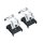 Zumtobel 22171228 Deckenbefestigungselement SLOIN slim A spring SET BK