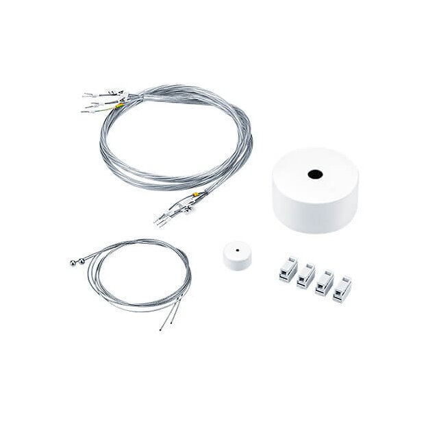 Zumtobel 22171397 Montage- und Einspeiseset  SUSP KIT FEED 5X1,50 ASQ3 WH