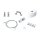 Zumtobel 22171468 Montage- und Einspeiseset  LINARIA LED SUSP SET ASI3 WH