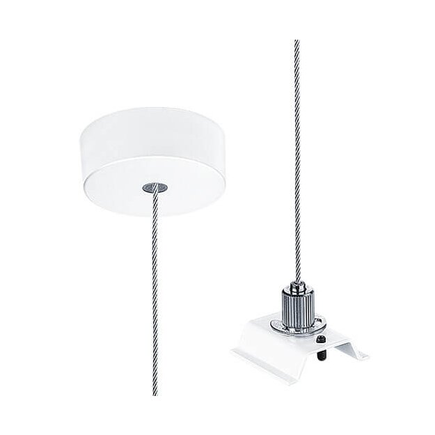 Zumtobel 22172714 Seilabhängung inklusive Baldachin SLOIN slim ASI2 E-L WH/WH