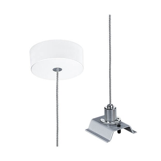 Zumtobel 22172716 Seilabhängung inklusive Baldachin SLOIN slim ASI1 E-L SR/WH