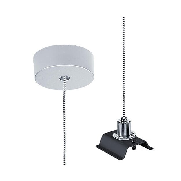 Zumtobel 22172724 Seilabhängung inklusive Baldachin SLOIN slim ASI2 E-L BK/SR