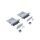 Zumtobel 22172338 Endkappenset SLN2 MRT EC SET IP54 SR