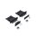 Zumtobel 22172340 Endkappenset SLN2 MRT EC SET IP54 BK