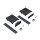 Zumtobel 22172343 Endkappenset SLN2 MSC/MSP EC SET L20 BK