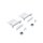 Zumtobel 22172301 Endkappenset SLN2 MRT EC SET L20 WH