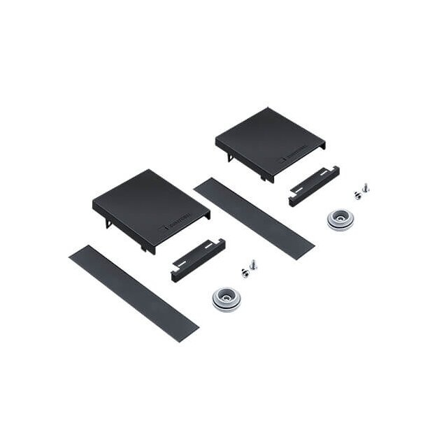 Zumtobel 22172344 Endkappenset SLN2 MSC/MSP EC SET L9 BK