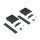 Zumtobel 22172344 Endkappenset SLN2 MSC/MSP EC SET L9 BK