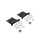 Zumtobel 22172398 Endkappenset SLN2 MRT EC SET DD L20 BK