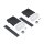 Zumtobel 22172401 Endkappenset SLN2 MSC/MSP EC SET DD L20 BK