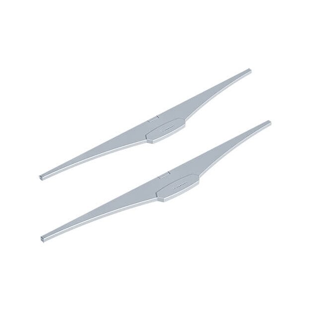 Zumtobel 22172552 Endkappenset MLevo / MLinf Endcap Q SR PAIR