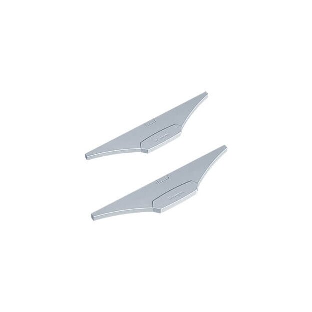 Zumtobel 22172553 Endkappenset MLevo / MLinf Endcap L SR PAIR